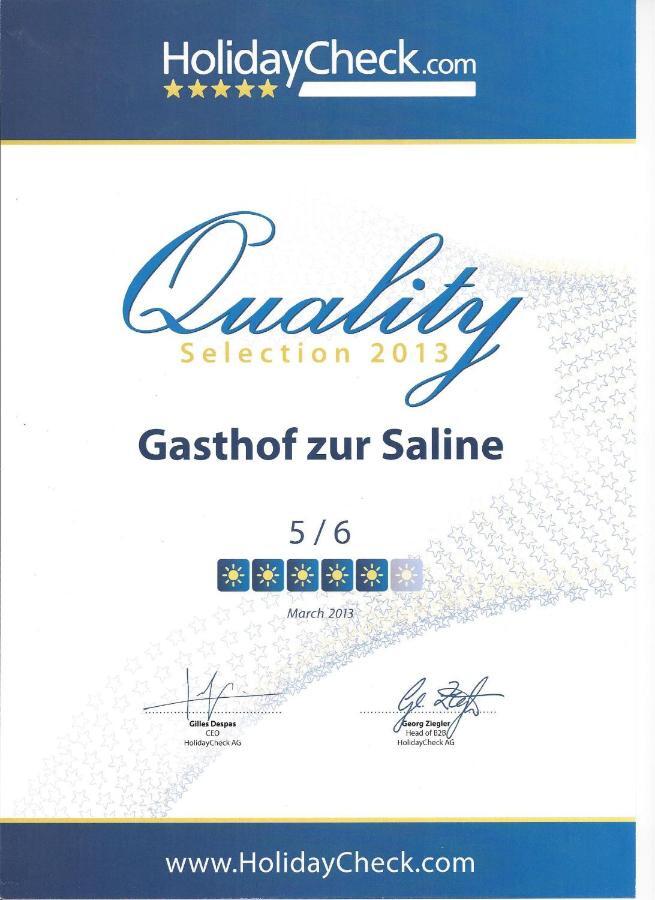 Gasthof Zur Saline براتيلن المظهر الخارجي الصورة